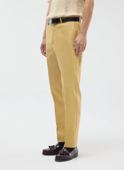 Percival Linen Trousers|Race Day Suits^Tailored Linen Trousers Tan