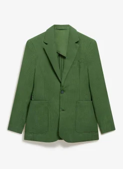 Percival Seersucker Suits|Race Day Suits^Tailored Seersucker Blazer Forest