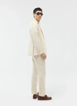 Percival Seersucker Suits|Race Day Suits^Tailored Seersucker Blazer Cream