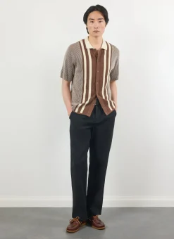 Percival Knitted Shirts|Knitted Polo Shirts & Knitted Shirts^Teramo Knitted Polo Shirt Ecru