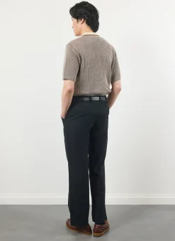 Percival Knitted Shirts|Knitted Polo Shirts & Knitted Shirts^Teramo Knitted Polo Shirt Ecru