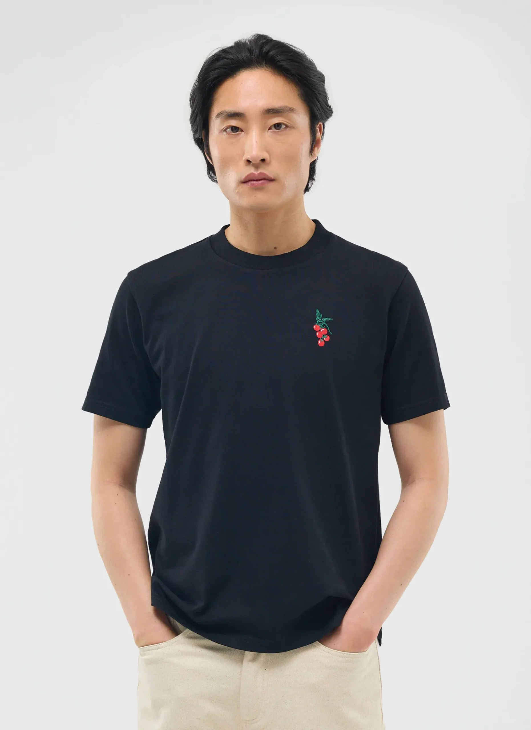 Percival Regular Fit T-Shirts^Tomato T Shirt Black