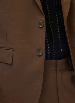 Percival Race Day Suits|Work Suits^Trentino Tailored Blazer Brown
