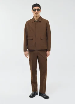 Percival Race Day Suits|Work Suits^Trentino Tailored Patch Pocket Jacket Brown