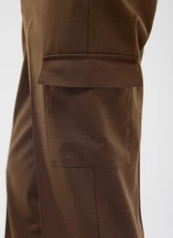 Percival Race Day Suits|Suit Trousers^Trentino Tailored Patch Pocket Trouser Brown