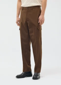 Percival Race Day Suits|Suit Trousers^Trentino Tailored Patch Pocket Trouser Brown