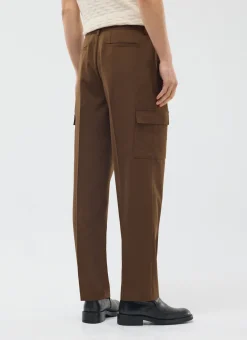 Percival Race Day Suits|Suit Trousers^Trentino Tailored Patch Pocket Trouser Brown