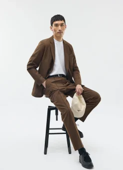 Percival Race Day Suits|Work Suits^Trentino Tailored Trousers Brown