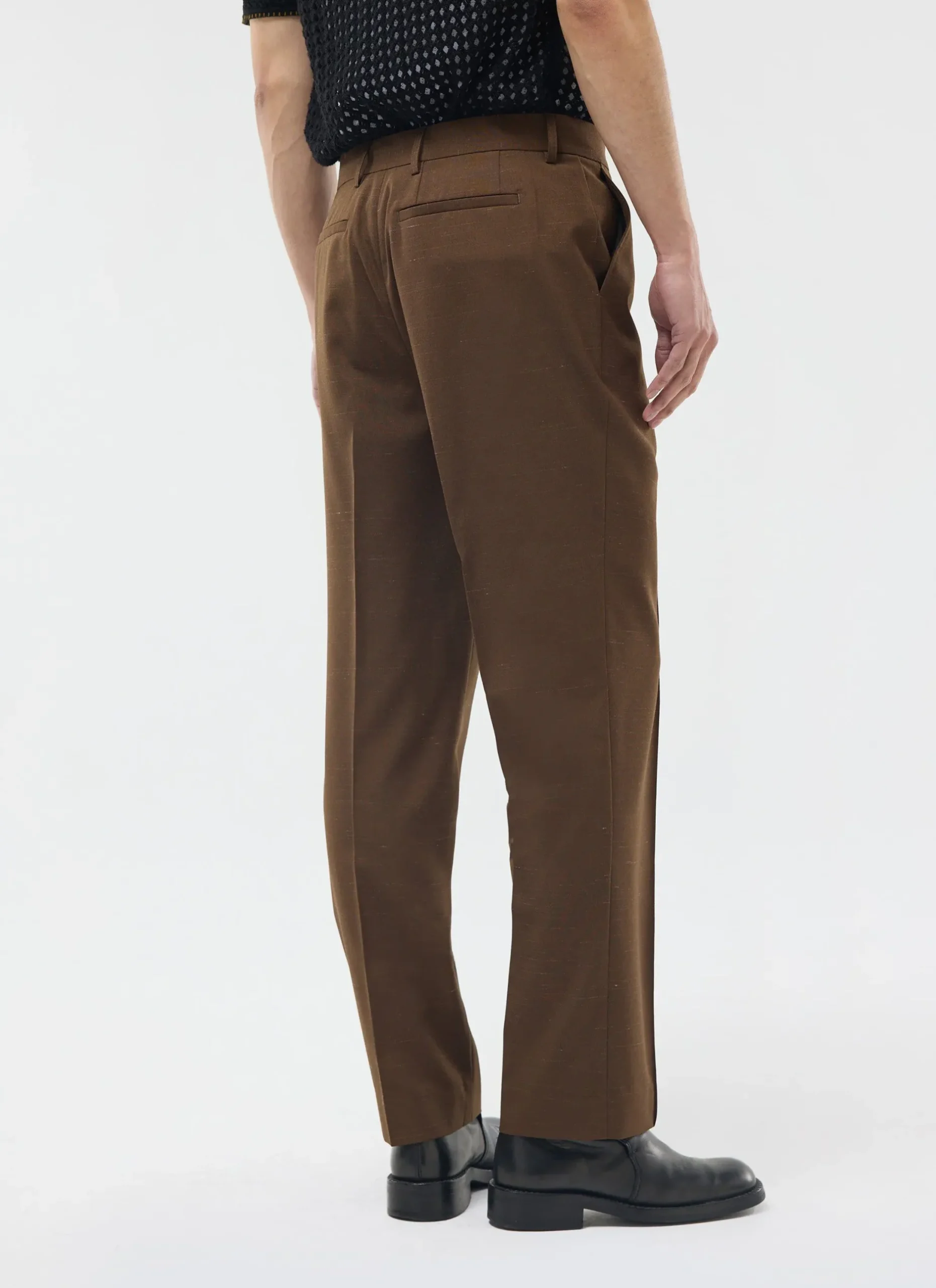 Percival Race Day Suits|Work Suits^Trentino Tailored Trousers Brown