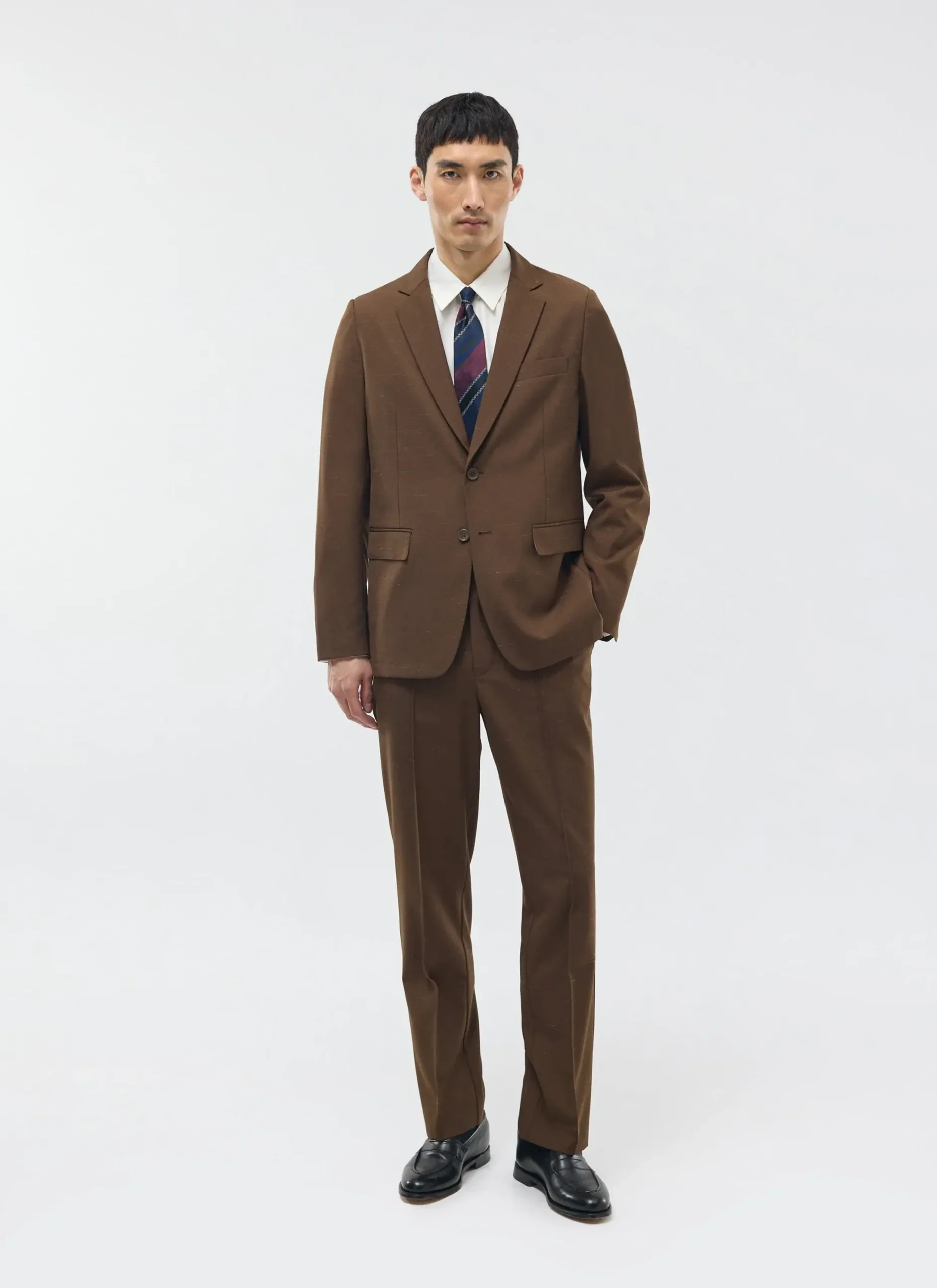 Percival Race Day Suits|Work Suits^Trentino Tailored Trousers Brown