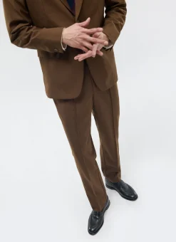 Percival Race Day Suits|Work Suits^Trentino Tailored Trousers Brown