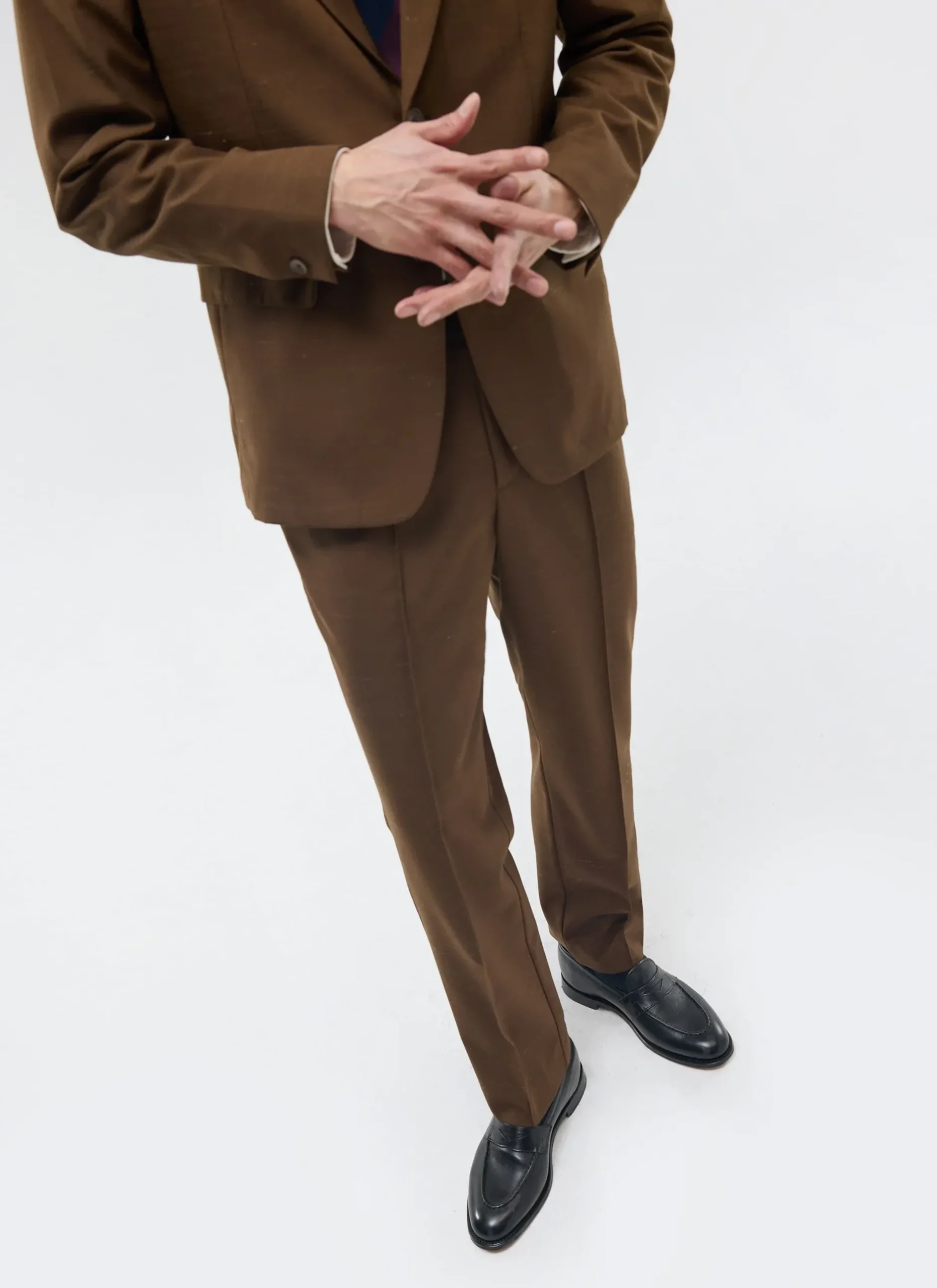 Percival Race Day Suits|Work Suits^Trentino Tailored Trousers Brown