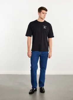 Percival Oversized T-Shirts|Boxy T-Shirts^Trophy Oversized T Shirt Black