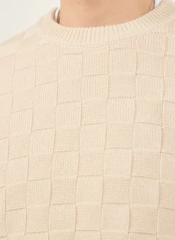 Percival Jumpers & Sweaters^Tuscany Knitted Jumper Ecru