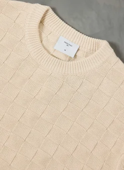Percival Jumpers & Sweaters^Tuscany Knitted Jumper Ecru