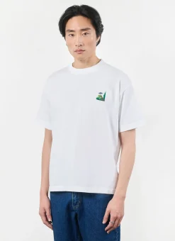 Percival White T-Shirts|Oversized T-Shirts^UFO Oversized T Shirt White