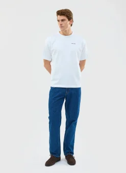 Percival White T-Shirts|Oversized T-Shirts^Une Crab Oversized T Shirt White