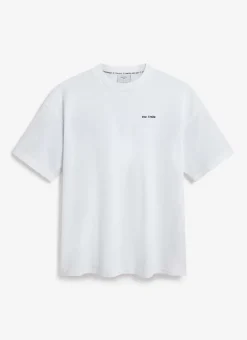 Percival White T-Shirts|Oversized T-Shirts^Une Crab Oversized T Shirt White