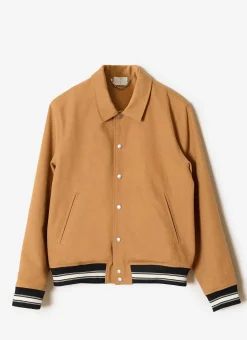 Percival Bomber Jackets|Jackets^Varsity Bomber Tan