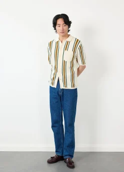 Percival Knitted Shirts|Knitted Polo Shirts & Knitted Shirts^Ventura Knitted Shirt Ecru