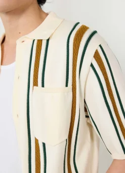 Percival Knitted Shirts|Knitted Polo Shirts & Knitted Shirts^Ventura Knitted Shirt Ecru