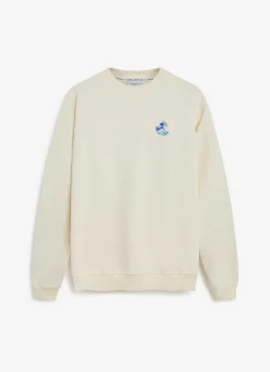 Percival Sweatshirts^Wave Sweatshirt Ecru
