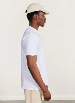 Percival White T-Shirts|Regular Fit T-Shirts^Wave T Shirt White
