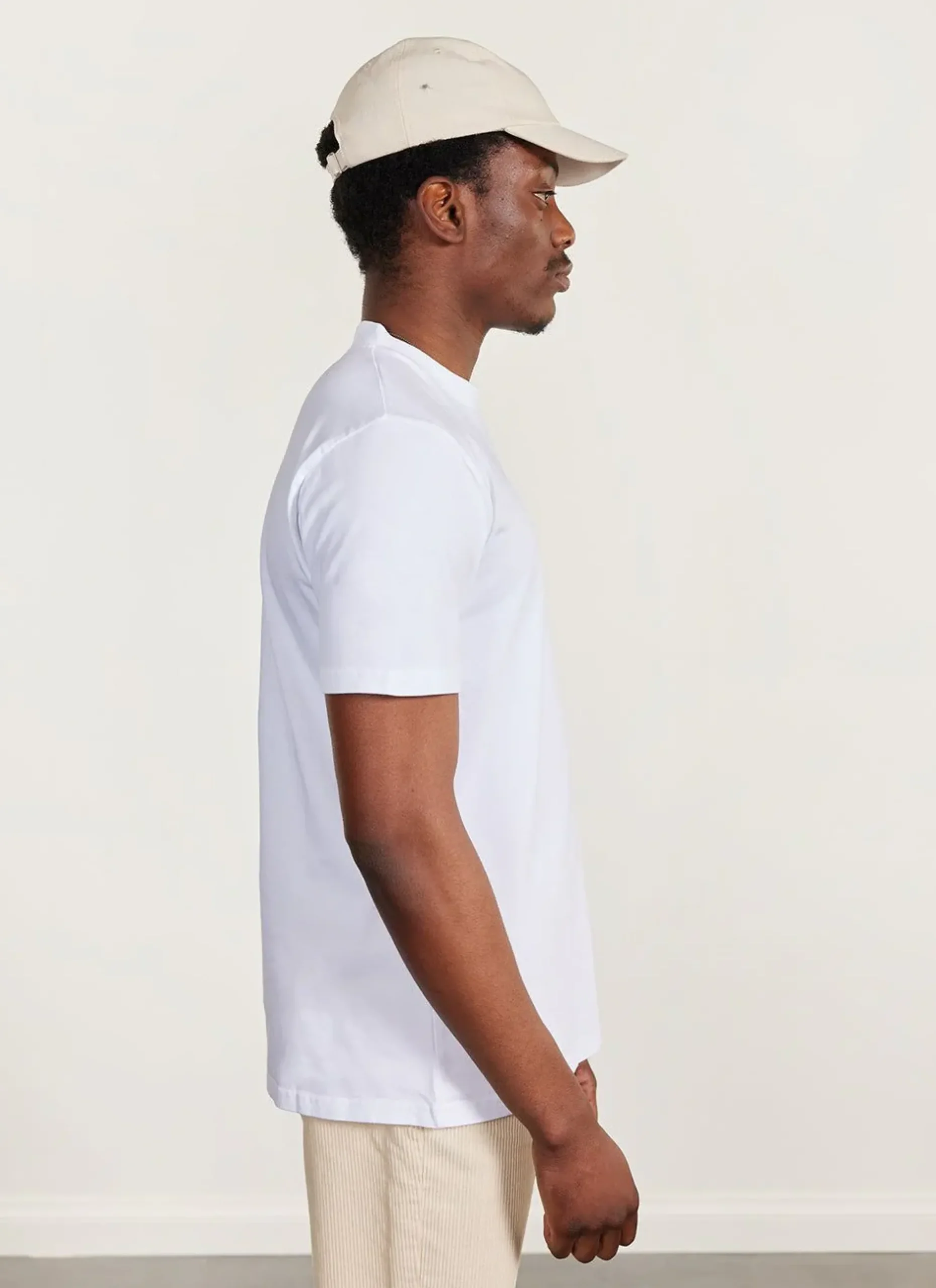 Percival White T-Shirts|Regular Fit T-Shirts^Wave T Shirt White