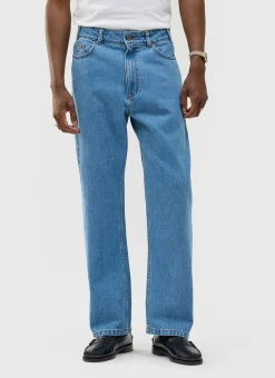 Percival Straight Leg Trousers|Wide Leg Jeans^Wide Leg Denim Jeans Light Wash Blue