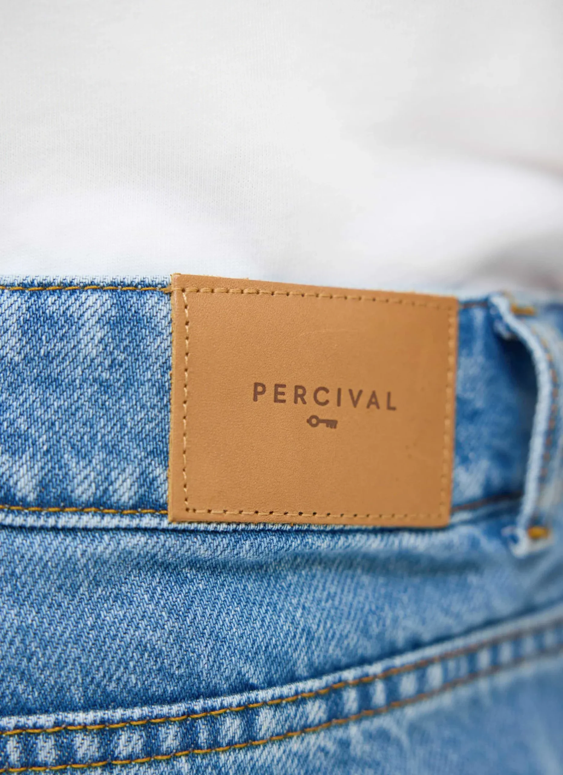 Percival Straight Leg Trousers|Wide Leg Jeans^Wide Leg Denim Jeans Light Wash Blue