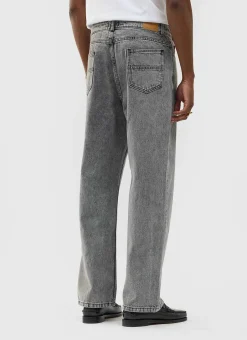 Percival Straight Leg Trousers|Wide Leg Jeans^Wide Leg Denim Jeans Warm Grey Wash