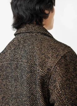 Percival Overshirts & Workshirts|Overshirts^Zip Overshirt Oak